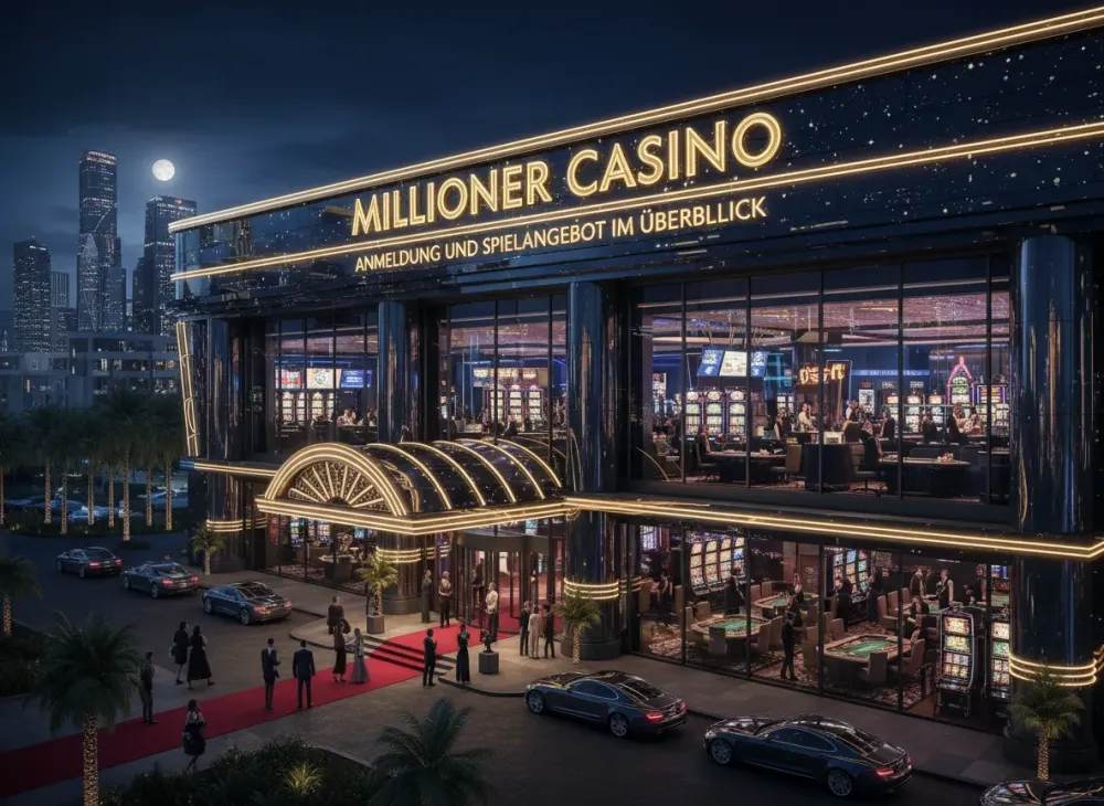 Millioner Casino Anmeldung und Spielangebot im Überblick